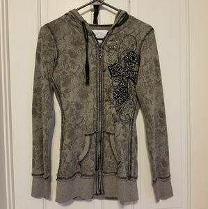 Embellished Cross jacket